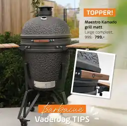 Coppelmans Maestro Kamado grill matt aanbieding