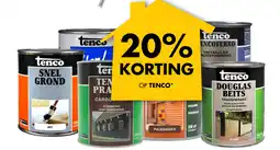 Bouwhof 20% KORTING op Tenco aanbieding