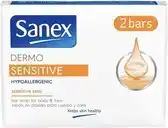 Bol.com Sanex Dermo Sensitive Hypoallergenic Bar Soap - 2 x 90 g aanbieding