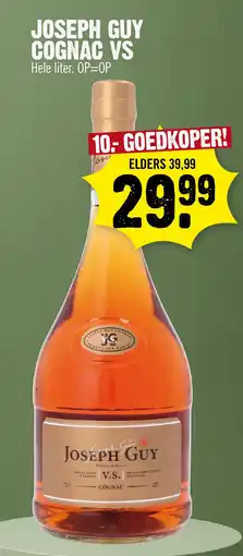 Super Dirck 3 JOSEPH GUY COGNAC VS aanbieding