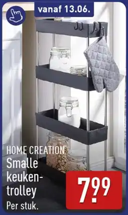 ALDI Home creation smalle keukentrolley aanbieding
