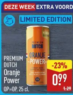 ALDI Premium dutch Oranje Power aanbieding