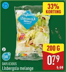 ALDI Daylicious ijsbergsla melange aanbieding