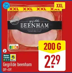 ALDI Gegrilde beenham aanbieding