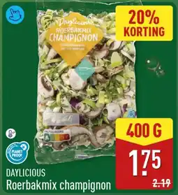 ALDI Daylicious Roerbakmix champignon aanbieding