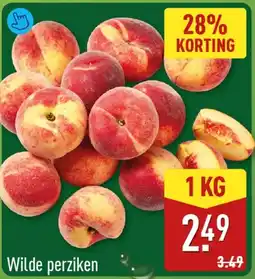 ALDI Wilde perziken aanbieding