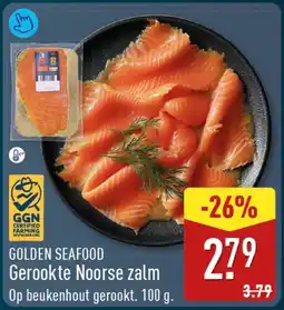 ALDI Golden seafood gerookte noorse zalm aanbieding