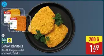 ALDI Gehaktschnitzels aanbieding