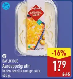ALDI Daylicious aardappelgratin aanbieding