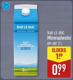 ALDI Bar-le-duc Mineraalwater aanbieding