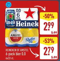ALDI Heineken of amstel aanbieding