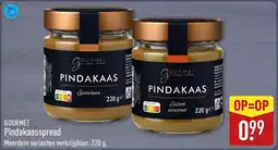ALDI Gourmet pindakaasspread aanbieding