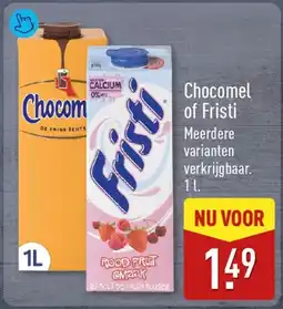 ALDI Chocomel of Fristi aanbieding