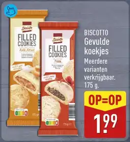 ALDI Biscotto Gevulde koekjes aanbieding