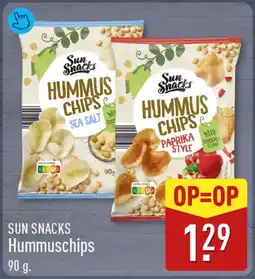 ALDI Sun Snacks Hummuschips aanbieding