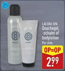 ALDI Lacura spa douchegel, -schuim of bodylotion aanbieding