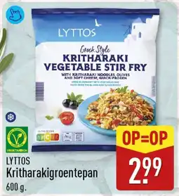 ALDI Lyttos kritharakigroentepan aanbieding