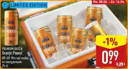 ALDI Premium dutch oranje power aanbieding