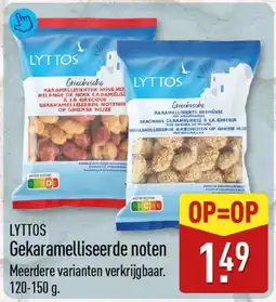 ALDI Lyttos gekaramelliseerde noten aanbieding