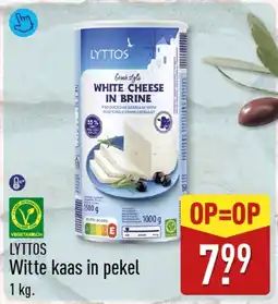 ALDI Lyttos Witte kaas in pekel aanbieding