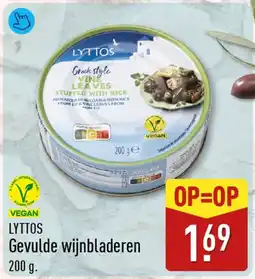ALDI Lyttos gevulde wijnbladeren aanbieding
