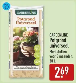 ALDI Gardenline Potgrond Universeel aanbieding