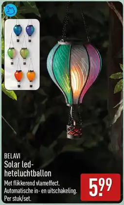 ALDI Belavi solar led- heteluchtballon aanbieding