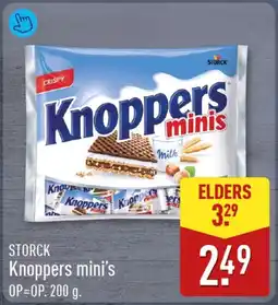 ALDI Storck knopper's minis aanbieding