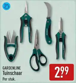 ALDI Gardenline tuinschaar aanbieding