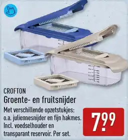 ALDI Crofton Groente- en fruitsnijder aanbieding