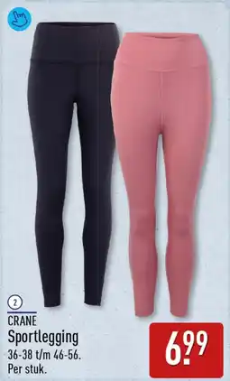 ALDI Crane sportlegging aanbieding