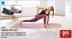 ALDI Crane yogamat ultra soft aanbieding