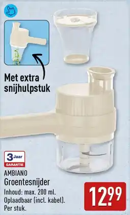 ALDI Ambiano Groentesnijder aanbieding