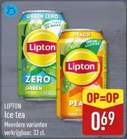 ALDI Lipton ice tea aanbieding