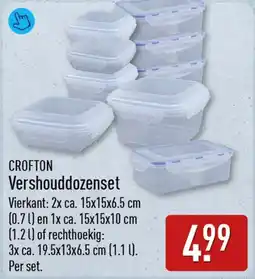 ALDI Crofton Vershouddozenset aanbieding