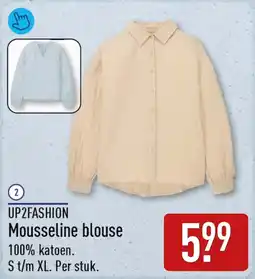 ALDI Up2fashion mousseline blouse aanbieding