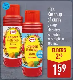 ALDI Hela Ketchup of curry aanbieding