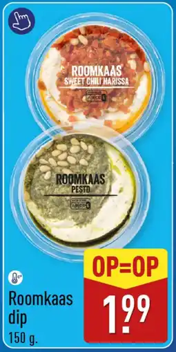 ALDI Roomkaas dip aanbieding