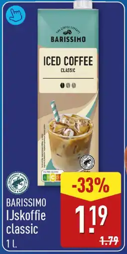 ALDI Barissimo IJskoffie classic aanbieding