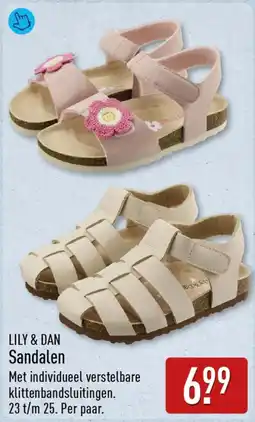 ALDI Lily & dan sandalen aanbieding