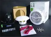 Bol.com E-Audio Bluetooth Plafond Speaker Set - 2 witte speakers - 1 bluetooth module aanbieding