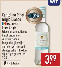 ALDI Cantolino Pinot Grigio Bianco aanbieding