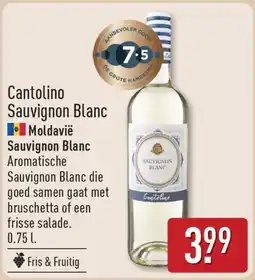 ALDI Cantolino Sauvignon Blanc aanbieding