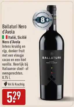 ALDI Ballaturi Nero d'Avola aanbieding