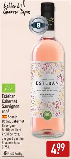 ALDI Esteban Cabernet Sauvignon rosé aanbieding