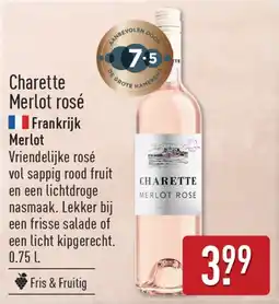 ALDI Charette Merlot rosé aanbieding