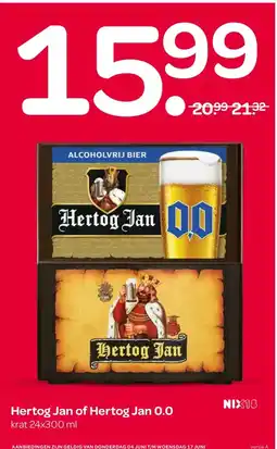Spar Hertog Jan of Hertog Jan 0.0 aanbieding