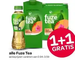 Spar alle Fuze Tea aanbieding