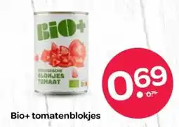 Spar Bio+ tomatenblokjes aanbieding