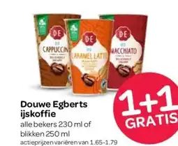 Spar Douwe Egberts ijskoffie aanbieding